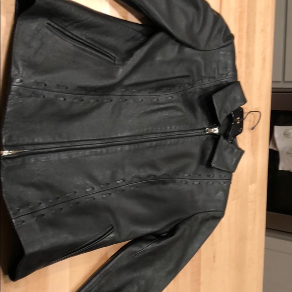 Jackets & Blazers - Black leather jacket